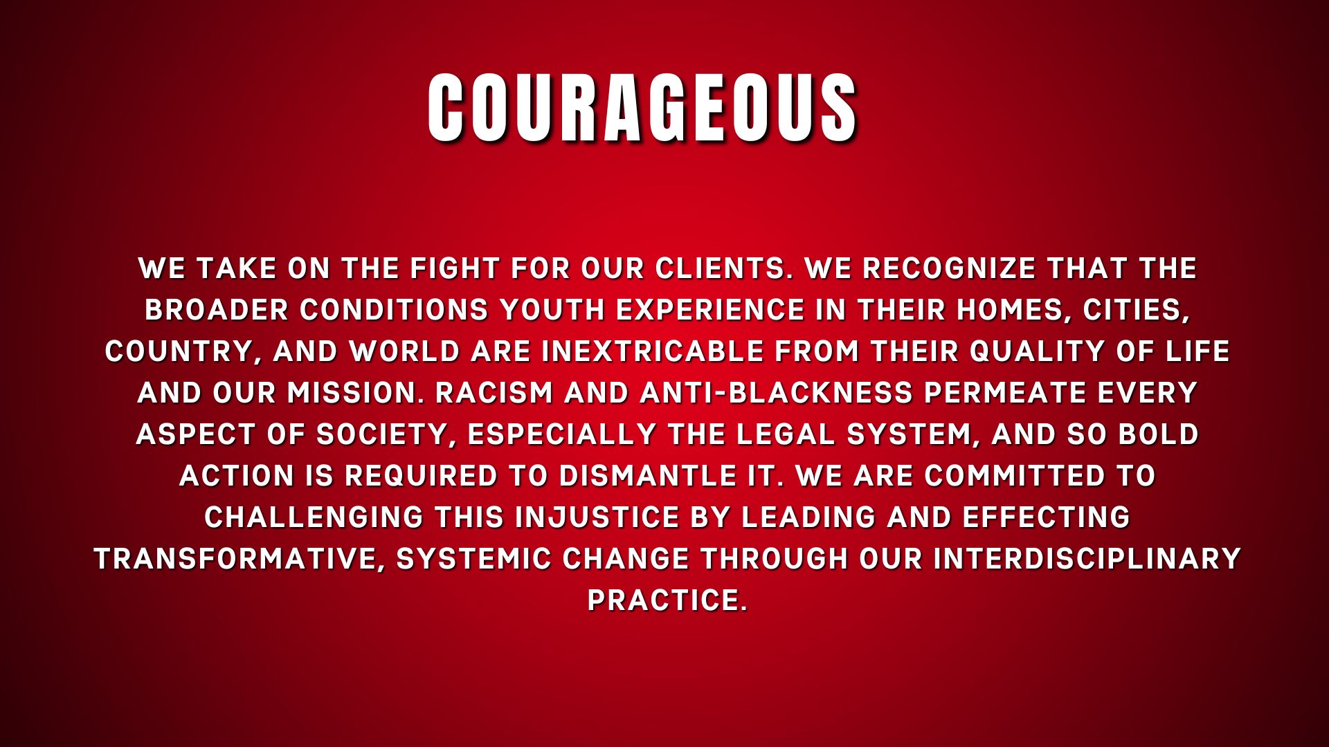 Courageous