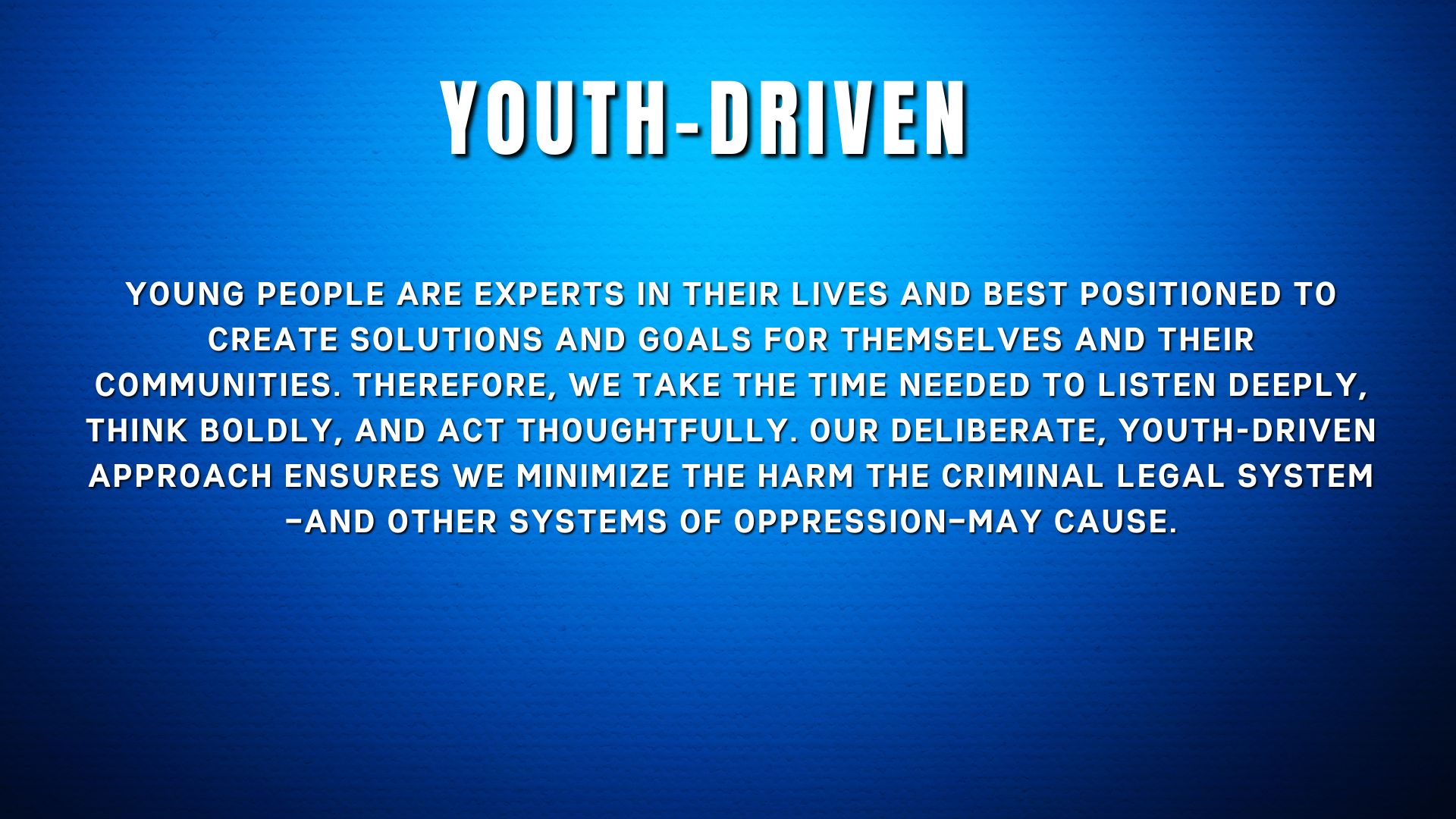 Youth Driven